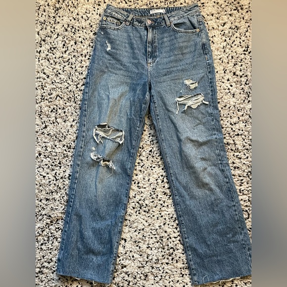 Garage Wide Leg Jean in Saga Blue size 09 - Picture 1 of 3